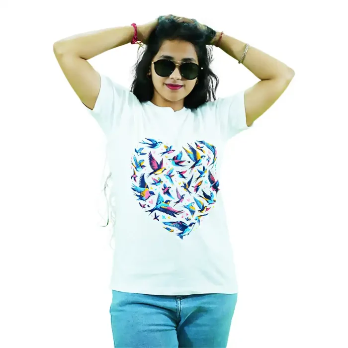 cotton-t-shirt-love-birds